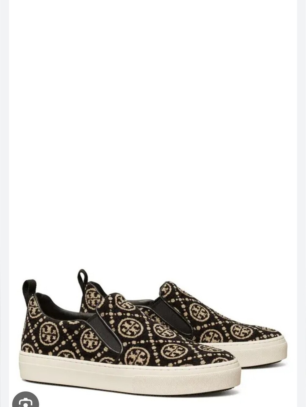 Tory Burch T Monogram Slip On Sneakers
